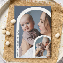 Moderne Arch Photo collage | Moederdag Holiday Ca