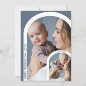 Moderne Arch Photo collage | Moederdag Holiday Ca Feestdagenkaart (Voorkant)