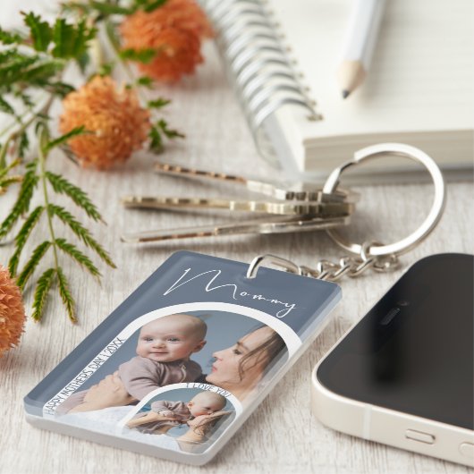 Moderne Arch Photo collage | MOEDERDAG Sleutelhanger (Voorkant Rechts)