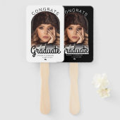 Moderne Arch Photo Minimal Afstuderen Handwaaier (Voorkant en achterkant)