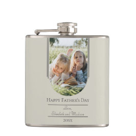 Moderne Arch Photo Vaderdag | Beige Heupfles