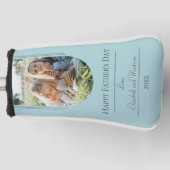 Moderne Arch Photo Vaderdag | BLAUWGROEN Golfheadcover (Voorkant)