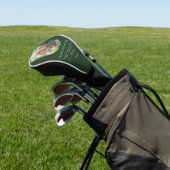 Moderne Arch Photo Vaderdag | Emerald Green Golfheadcover (Insitu)