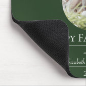 Moderne Arch Photo Vaderdag | Emerald Green Muismat (Hoek)