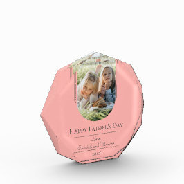 Moderne Arch Photo Vaderdag | Koraal Fotoblokken