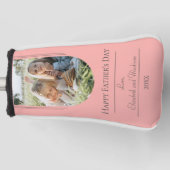 Moderne Arch Photo Vaderdag | Koraal Golfheadcover (Voorkant)