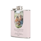 Moderne Arch Photo Vaderdag | Roze Heupfles (Links)