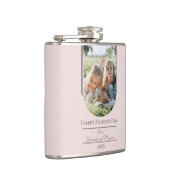 Moderne Arch Photo Vaderdag | Roze Heupfles (Rechts)