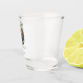 Moderne Arch Photo Vaderdag | wit Shot Glas (Rechts)