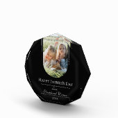 Moderne Arch Photo Vaderdag | Zwart Fotoblokken (Rechts)