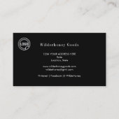 Moderne Arch QR Code Professioneel	Code Profession Visitekaartje (Voorkant)
