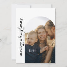 Moderne Arch-serie met kerstfeestdag