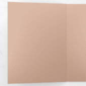 Moderne Arch Signature Cocktail Drink Menu Weddens (Binnenzijde eerst)