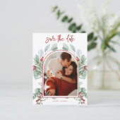 Moderne Arch sparen het Briefkaart van de Datum (Staand voorkant)