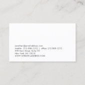 MODERNE ARCHITECT CONSTRUCTIE LOGO VISITEKAARTJE (Achterkant)