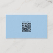 Moderne Architect Visitekaartje met QR (Achterkant)