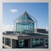 Moderne architectonische koepel poster (Voorkant)