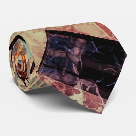 Moderne architecturale Design Stropdas (Opgerold)