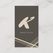 Moderne architectuur, architecten, ontwerp visitekaartje (Voorkant)