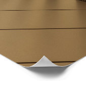 Moderne architectuur, gele toned poster (Hoek)