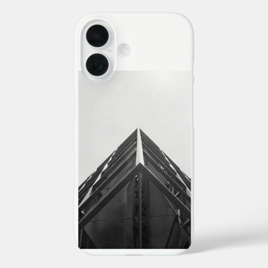 Moderne architectuur opwaartse iPhone hoes (Achterkant)