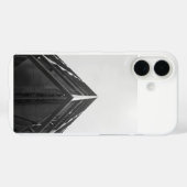 Moderne architectuur opwaartse iPhone hoes (Achterkant (horizontaal))