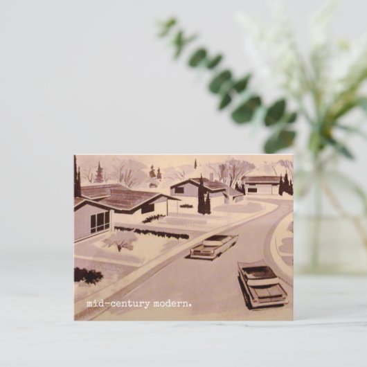 Moderne architectuur uit de Middeleeuwen Briefkaart (Staand voorkant)