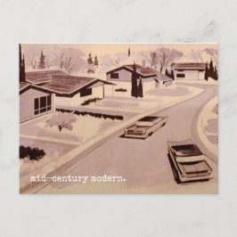 Moderne architectuur uit de Middeleeuwen Briefkaart
