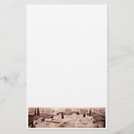 Moderne architectuur uit de Middeleeuwen Briefpapier