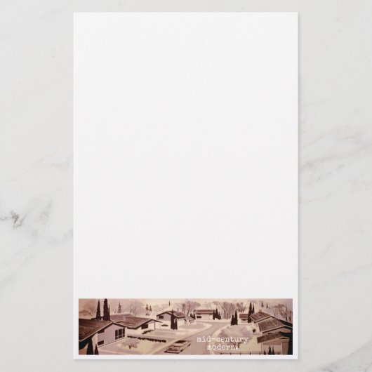 Moderne architectuur uit de Middeleeuwen Briefpapier (Voorkant)