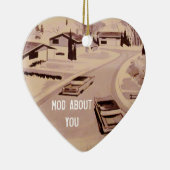 Moderne architectuur uit de Middeleeuwse eeuw - Mo Keramisch Ornament (Rechts)