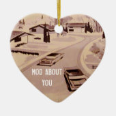 Moderne architectuur uit de Middeleeuwse eeuw - Mo Keramisch Ornament (Voorkant)