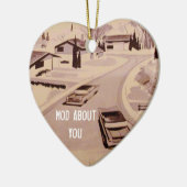 Moderne architectuur uit de Middeleeuwse eeuw - Mo Keramisch Ornament (Links)