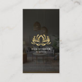 Moderne architectuur van interieurontwerper Lotus Visitekaartje (Voorkant)