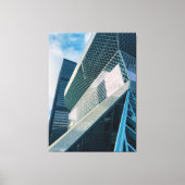 Moderne architectuur van Seattle Canvas Afdruk (Voorkant)