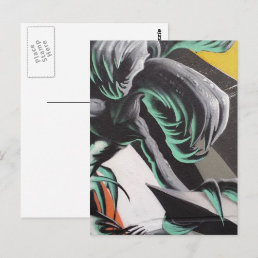 Moderne art 2015-12-30-01 briefkaart (Voorkant / Achterkant)