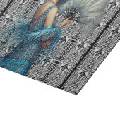 Moderne Art Deco Flapper Snijplank (Hoek)