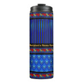 Moderne Art Deco - Russische stijl (gepersonalisee Thermosbeker (Voorkant)