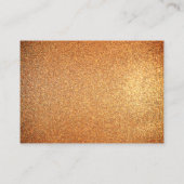 Moderne Art Deco Wishing Well Glitter Bruiloft Informatiekaartje (Achterkant)