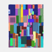 Moderne Art Fleece Blanket Deken (Voorkant)