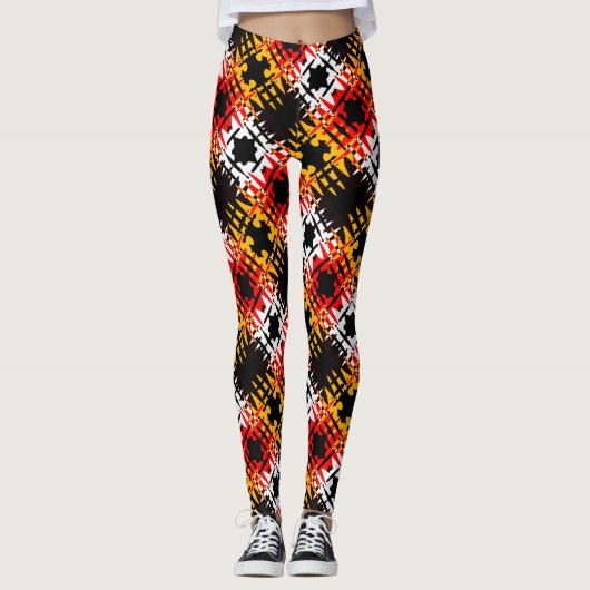 Moderne Art Leggings 4 Nationale Kunstmatige Leggi (Voorkant)