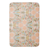 Moderne Art Nouveau Boho Patroon  Badmat (Voorkant Verticaal)