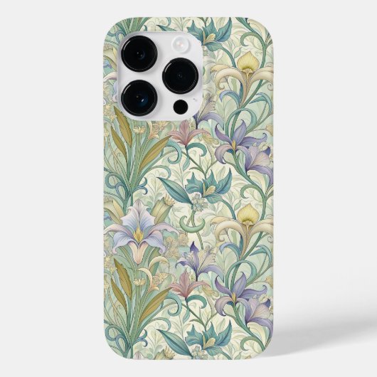 Moderne  art nouveau Case-Mate iPhone case (Achterkant)