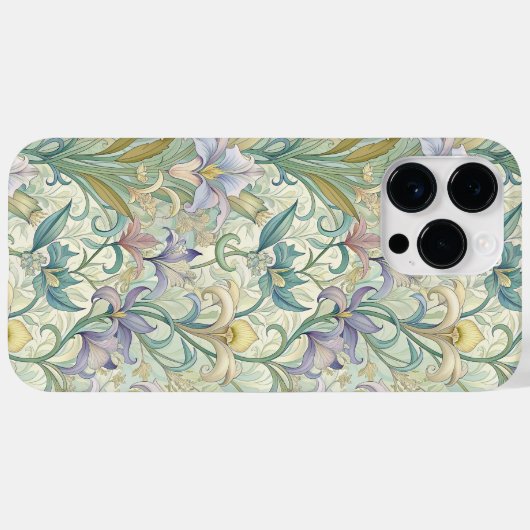 Moderne art nouveau Case-Mate iPhone case (Achterkant (horizontaal))