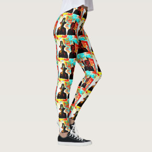 Moderne Art Thanksgiving Leggings