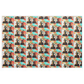 Moderne Art Thanksgiving Stof (Fat Quarter)