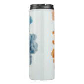 Moderne Art Thermal Tumbler Thermosbeker (Achterkant)