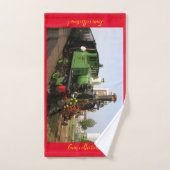 Moderne Art Train Afbeelding Popular Best Bad Handdoek (Handdoek)