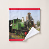 Moderne Art Train Afbeelding Popular Best Bad Handdoek (Wasdoekje)