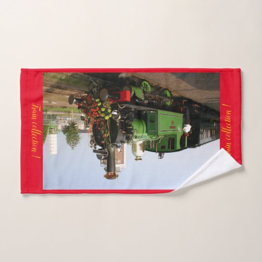 Moderne Art Train Afbeelding Popular Best Bad Handdoek (Handdoek)